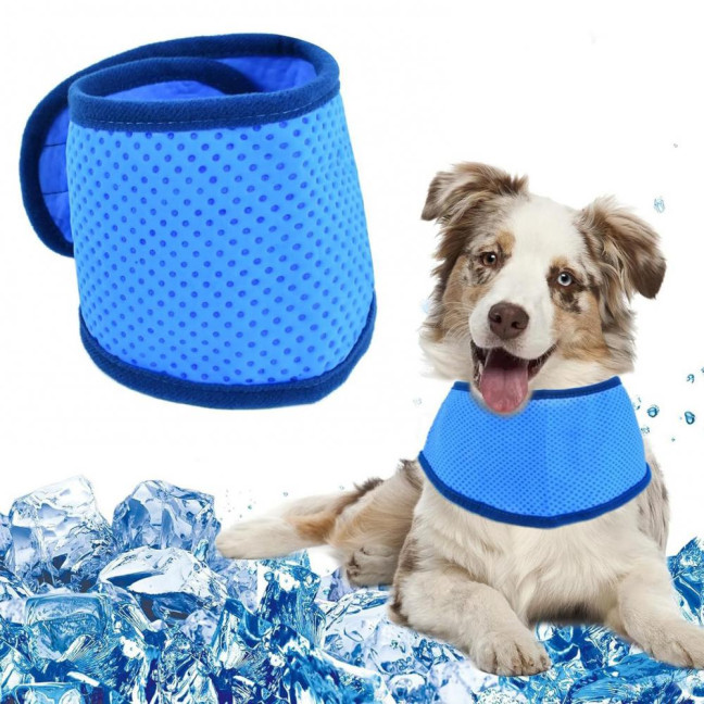 2 Pcs Dog Cooling Bandana Summer Outdoor Neck Wrap Ice Scarf Adjustable Dog Cooling Collar for Small Medium Large Breeds 2 Pcs Dog Cooling Bandana Summer Outdoor Neck Wrap Ice Scarf Adjustable Dog Cooling Collar for Small Medium Large Breeds