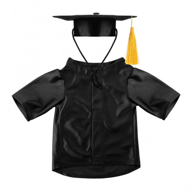 2025 Dog Graduation Costume Set Pet Graduation Cap with Tassel And Washable Gown Set for Dogs Cats Holiday Halloween Party Accessory