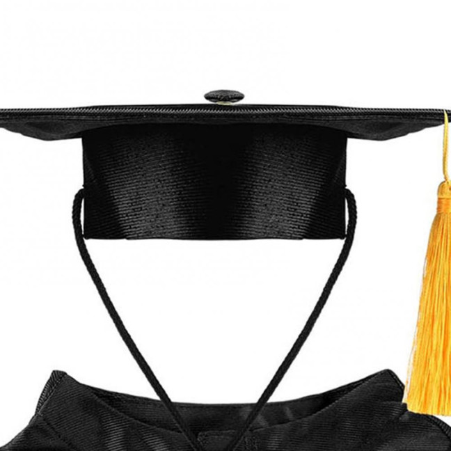 2025 Dog Graduation Costume Set Pet Graduation Cap with Tassel And Washable Gown Set for Dogs Cats Holiday Halloween Party Accessory