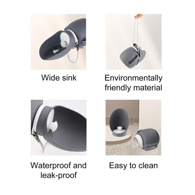 800ml Portable Dog Water Bottle Leak Proof Silicone Puppy Water Dispenser Foldable Travel Dog Water Bowl for Outdoor Walking Hiking 800ml Portable Dog Water Bottle Leak Proof Silicone Puppy Water Dispenser Foldable Travel Dog Water Bowl for Outdoor Walking Hiking