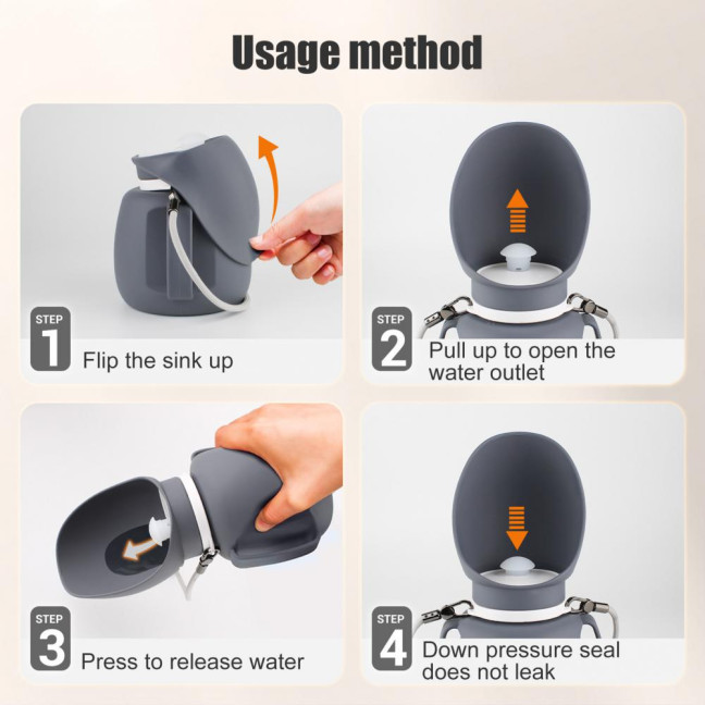 800ml Portable Dog Water Bottle Leak Proof Silicone Puppy Water Dispenser Foldable Travel Dog Water Bowl for Outdoor Walking Hiking 800ml Portable Dog Water Bottle Leak Proof Silicone Puppy Water Dispenser Foldable Travel Dog Water Bowl for Outdoor Walking Hiking