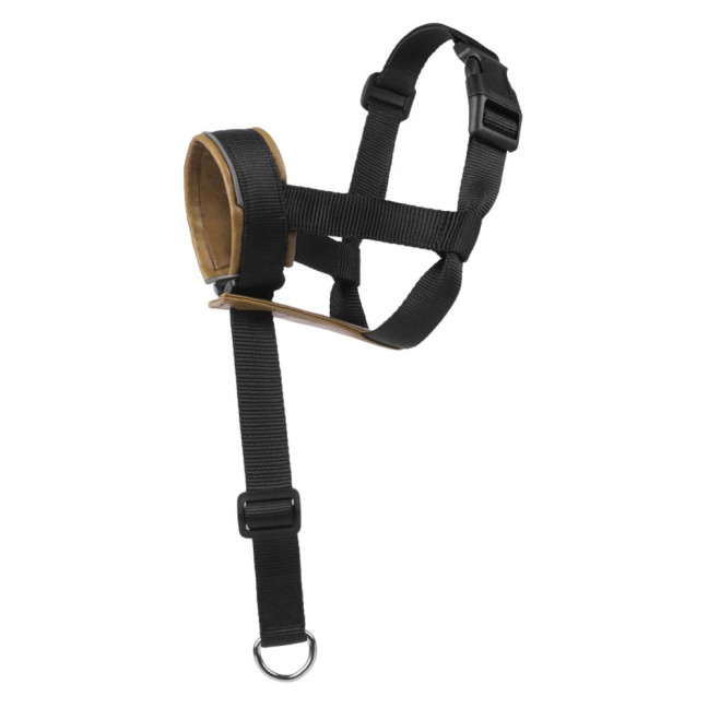 No-Pull Dog Head Collar Adjustable Dog Head Halter with Padded Nose Band Reflective Training Muzzle Leash for Medium Large Dogs