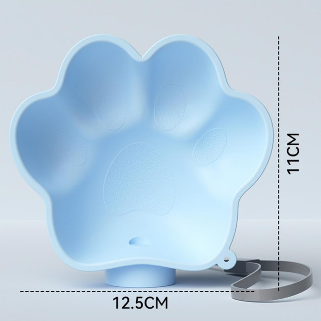 Dog Water Bowl Pet Paw Design Plastic Drinking Dispenser Attach to Water Bottles for Outdoor Travel Hiking Accessory Dog Water Bowl Pet Paw Design Plastic Drinking Dispenser Attach to Water Bottles for Outdoor Travel Hiking Accessory