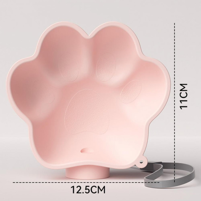Dog Water Bowl Pet Paw Design Plastic Drinking Dispenser Attach to Water Bottles for Outdoor Travel Hiking Accessory Dog Water Bowl Pet Paw Design Plastic Drinking Dispenser Attach to Water Bottles for Outdoor Travel Hiking Accessory