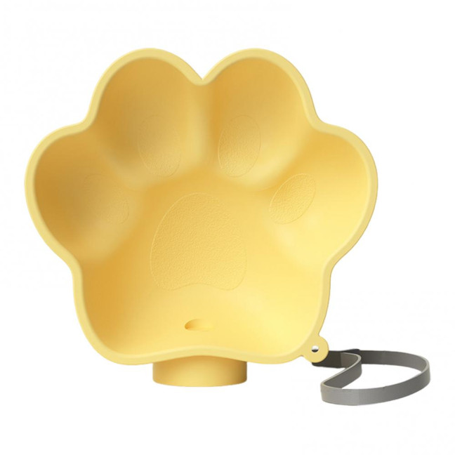 Dog Water Bowl Pet Paw Design Plastic Drinking Dispenser Attach to Water Bottles for Outdoor Travel Hiking Accessory Dog Water Bowl Pet Paw Design Plastic Drinking Dispenser Attach to Water Bottles for Outdoor Travel Hiking Accessory