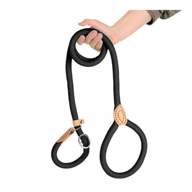 Slip Leads for Dogs Heavy Duty Nylon Rope Slip Leash for Large Medium Dogs No Pull Training Leash for Walking Control