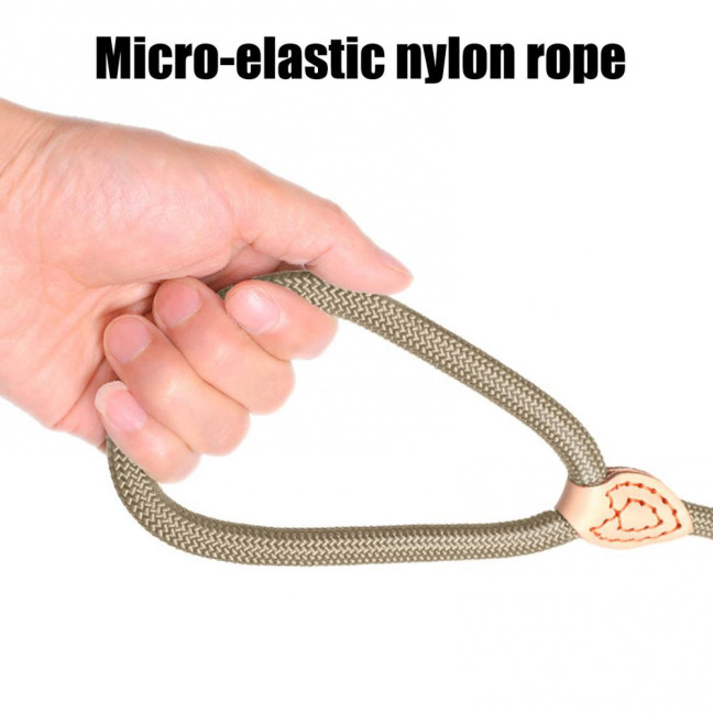 Slip Leads for Dogs Heavy Duty Nylon Rope Slip Leash for Large Medium Dogs No Pull Training Leash for Walking Control