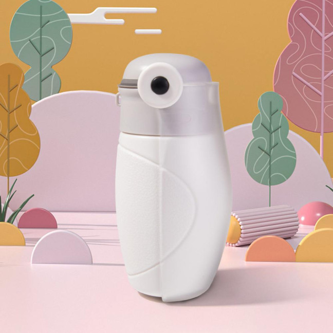 Portable Dog Water Bottle Leak Proof Foldable Pet Water Dispenser with Bowl Outdoor Travel Drink Cup for Hiking Walking