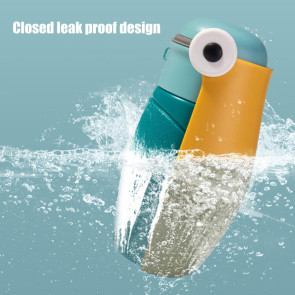 Portable Dog Water Bottle Leak Proof Foldable Pet Water Dispenser with Bowl Outdoor Travel Drink Cup for Hiking Walking