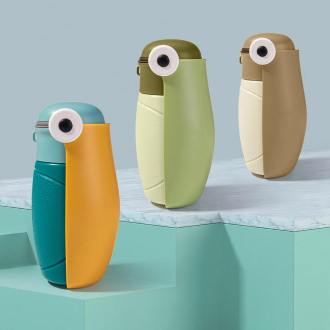 Portable Dog Water Bottle Leak Proof Foldable Pet Water Dispenser with Bowl Outdoor Travel Drink Cup for Hiking Walking