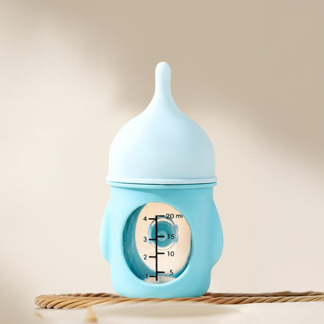 20/80ml Kitten Milk Bottle Pet Feeder Bottle Anti-Choking Dog Cat Milk Feeding Bottle for Nursing Newborn Kittens Puppies Small Animals