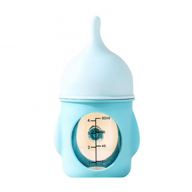 20/80ml Kitten Milk Bottle Pet Feeder Bottle Anti-Choking Dog Cat Milk Feeding Bottle for Nursing Newborn Kittens Puppies Small Animals