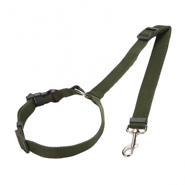 Removable Dog Car Seat Belt Adjustable Dog Seatbelt Harness Pet Car Restraint System Secures to Vehicle Headrest for Small Medium Large Dogs 