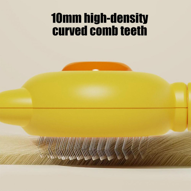 Self Cleaning Slicker Brush Pet Grooming Shedding Brush Gentle Pet Undercoat Hair Remover Comb for Long And Short Cats Dogs 