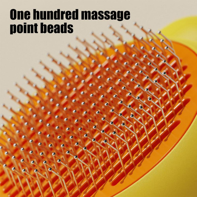 Self Cleaning Slicker Brush Pet Grooming Shedding Brush Gentle Pet Undercoat Hair Remover Comb for Long And Short Cats Dogs 