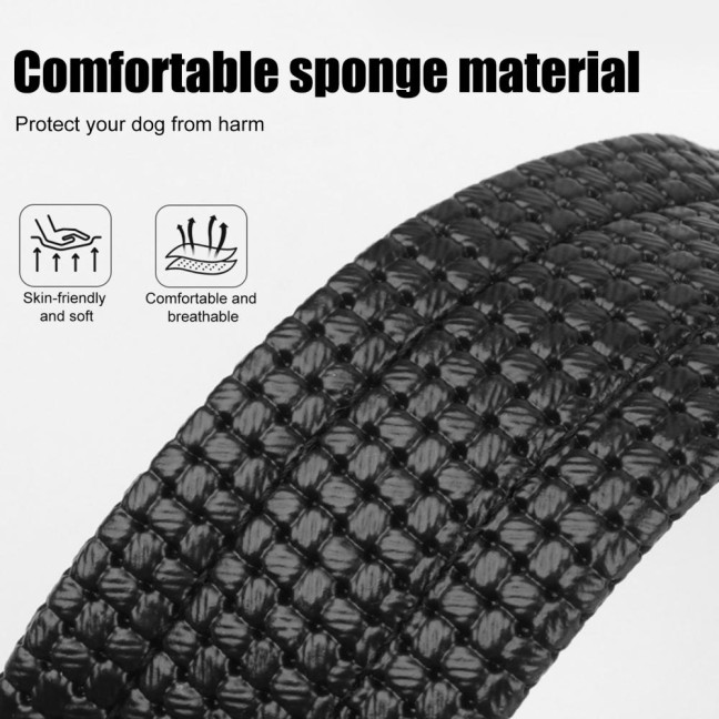 Dog Muzzle Adjustable Loop Nylon Mouth Guard Breathable Anti Barking Biting Chewing Muzzle with Reflective Straps for Small Medium Large Dog Dog Muzzle Adjustable Loop Nylon Mouth Guard Breathable Anti Barking Biting Chewing Muzzle with Reflective Straps for Small Medium Large Dog