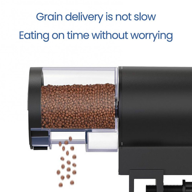 Automatic Fish Feeder for Aquarium Auto Fish Food Dispenser with Timer for Small Tank Betta Turtle Battery Operated Feeding Device for Flakes Pellet Automatic Fish Feeder for Aquarium Auto Fish Food Dispenser with Timer for Small Tank Betta Turtle Battery Operated Feeding Device for Flakes Pellet