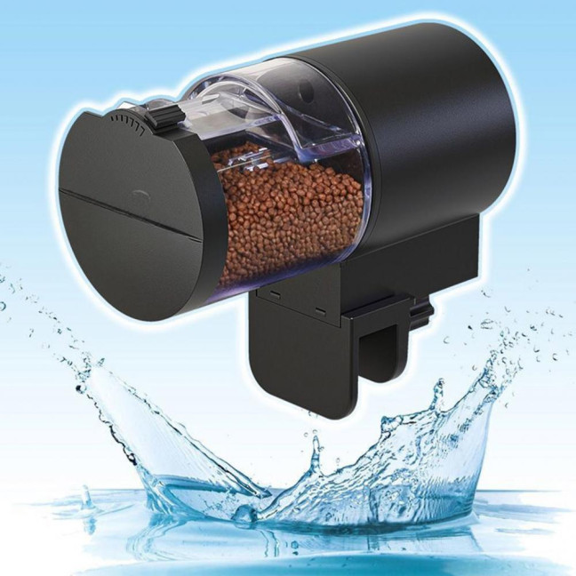 Automatic Fish Feeder for Aquarium Auto Fish Food Dispenser with Timer for Small Tank Betta Turtle Battery Operated Feeding Device for Flakes Pellet Automatic Fish Feeder for Aquarium Auto Fish Food Dispenser with Timer for Small Tank Betta Turtle Battery Operated Feeding Device for Flakes Pellet