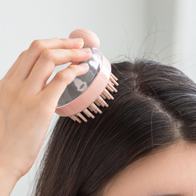 1/3Pcs Pet Bath Brush with Shampoo Dispenser Ergonomic Massage Actions All-in-one Deep Cleaning Shower Brush