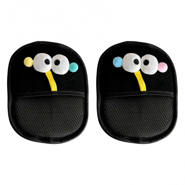 Pet Hair Remover Gloves Electrostatic Pet Hair Removal Gloves for Couch Carpet Car Seat Cartoon Design Reusable Grooming Glove for Cats Dogs