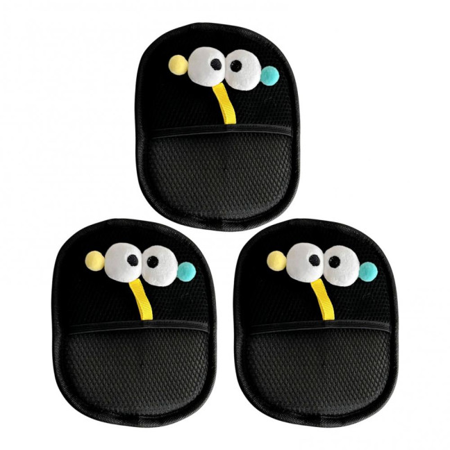 Pet Hair Remover Gloves Electrostatic Pet Hair Removal Gloves for Couch Carpet Car Seat Cartoon Design Reusable Grooming Glove for Cats Dogs