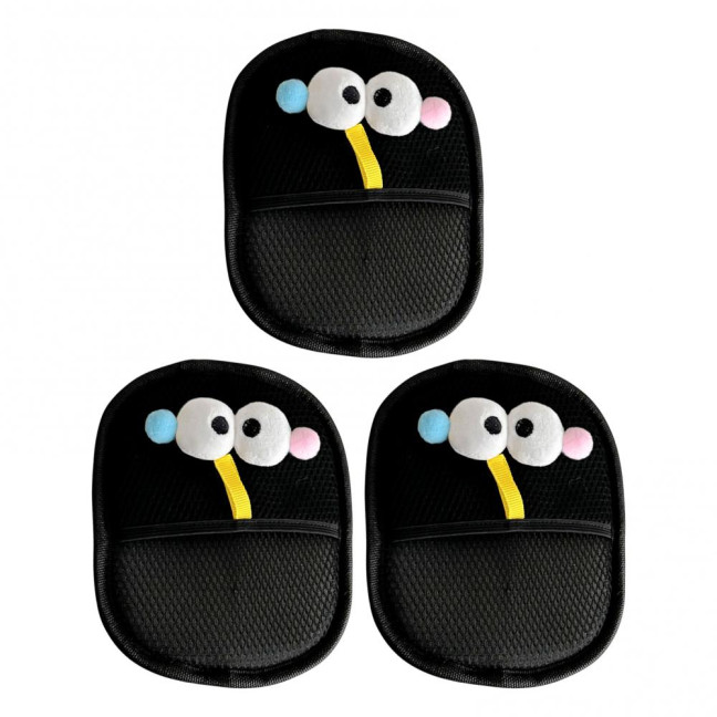 Pet Hair Remover Gloves Electrostatic Pet Hair Removal Gloves for Couch Carpet Car Seat Cartoon Design Reusable Grooming Glove for Cats Dogs