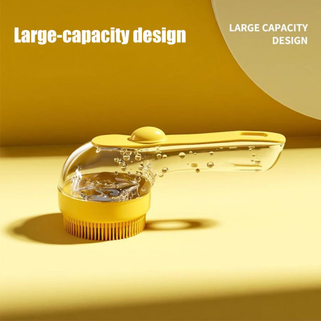 Dog Bath Brush 2-in-1 Dog Wash Scrubber with Soap And Shampoo Dispenser Pet Grooming Massage Brush for Long Short Haired Dogs Cats Dog Bath Brush 2-in-1 Dog Wash Scrubber with Soap And Shampoo Dispenser Pet Grooming Massage Brush for Long Short Haired Dogs Cats