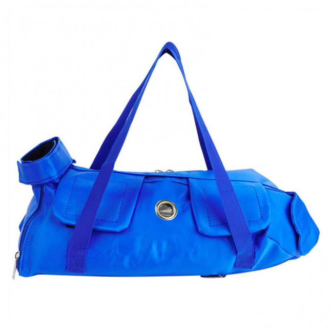 Cat Pouch Carrier Backpack Adjustable Pet Travel Sling Bag with Storage Pocket for Grooming Vet Visits Medication Administration Dental Care Nail Trimming