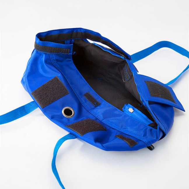 Cat Pouch Carrier Backpack Adjustable Pet Travel Sling Bag with Storage Pocket for Grooming Vet Visits Medication Administration Dental Care Nail Trimming