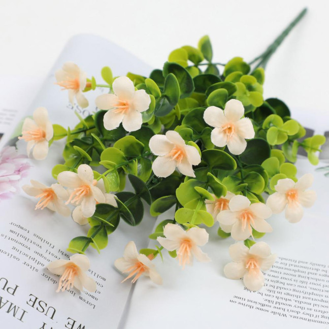 Artificial Flowers Bunch UV Resistant Artificial Plants Outdoor Faux Flowers Greenery Shrubs for Indoor Vase Outside Window Box Garden Patio Decor Artificial Flowers Bunch UV Resistant Artificial Plants Outdoor Faux Flowers Greenery Shrubs for Indoor Vase Outside Window Box Garden Patio Decor