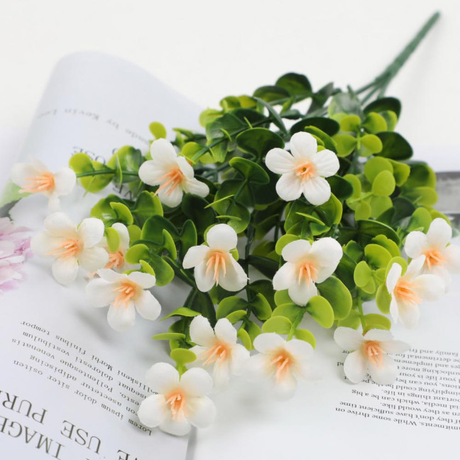 Artificial Flowers Bunch UV Resistant Artificial Plants Outdoor Faux Flowers Greenery Shrubs for Indoor Vase Outside Window Box Garden Patio Decor Artificial Flowers Bunch UV Resistant Artificial Plants Outdoor Faux Flowers Greenery Shrubs for Indoor Vase Outside Window Box Garden Patio Decor