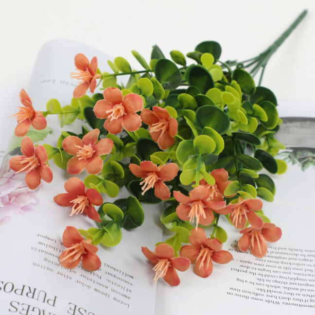 Artificial Flowers Bunch UV Resistant Artificial Plants Outdoor Faux Flowers Greenery Shrubs for Indoor Vase Outside Window Box Garden Patio Decor Artificial Flowers Bunch UV Resistant Artificial Plants Outdoor Faux Flowers Greenery Shrubs for Indoor Vase Outside Window Box Garden Patio Decor