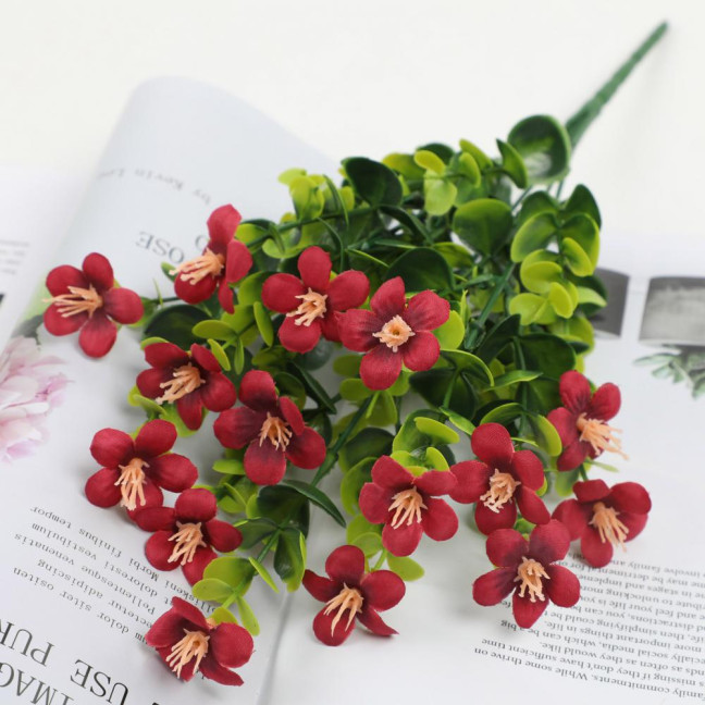 Artificial Flowers Bunch UV Resistant Artificial Plants Outdoor Faux Flowers Greenery Shrubs for Indoor Vase Outside Window Box Garden Patio Decor Artificial Flowers Bunch UV Resistant Artificial Plants Outdoor Faux Flowers Greenery Shrubs for Indoor Vase Outside Window Box Garden Patio Decor