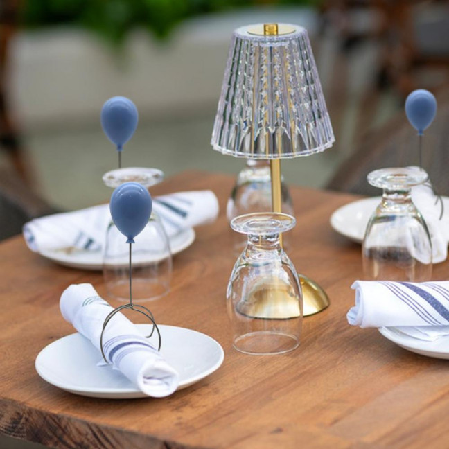 Balloon Napkin Ring Vibrant Color Reusable Simple Installation Multi-Function Funny Napkin Paper Holder Tabletop Decoration