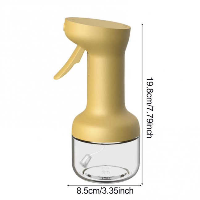 280/500ml Oil Dispenser Bottle Transparent Body Leak-Proof Design Oil Sprayer Oil Dispensing Gadget Kitchen Tool