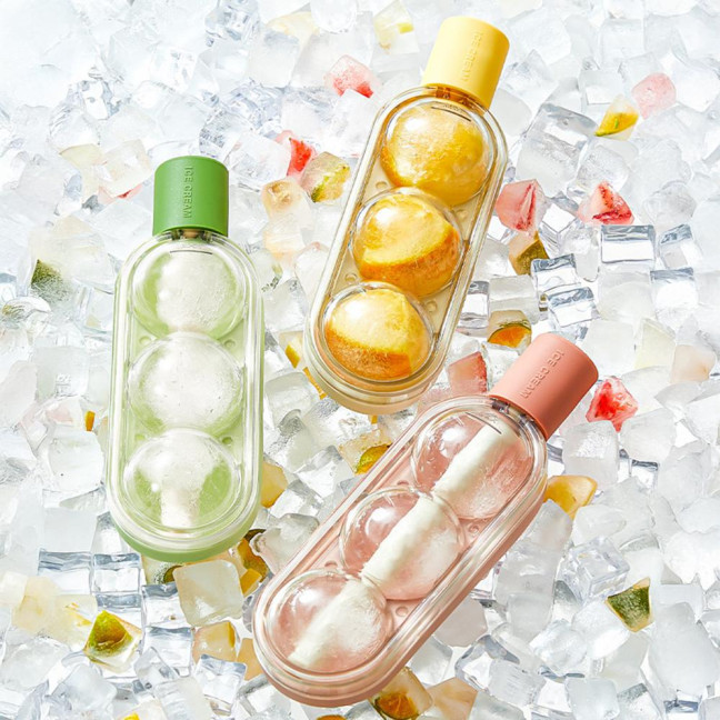 3Pcs Creative Popsicle Ice Mold with Straw Haws Shape Ice Cream Mold Refrigerator Ice Cube Tray for Homemade DIY Desserts Cocktail 