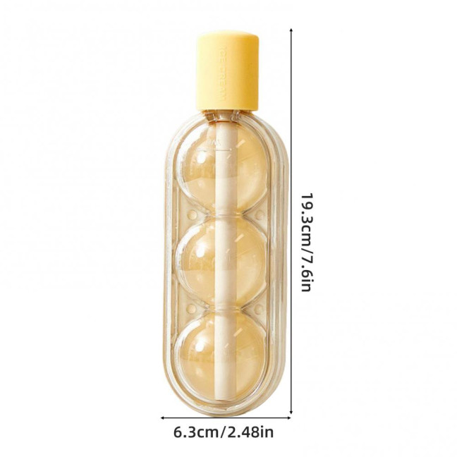 3Pcs Creative Popsicle Ice Mold with Straw Haws Shape Ice Cream Mold Refrigerator Ice Cube Tray for Homemade DIY Desserts Cocktail 