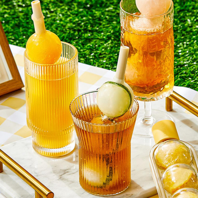 3Pcs Creative Popsicle Ice Mold with Straw Haws Shape Ice Cream Mold Refrigerator Ice Cube Tray for Homemade DIY Desserts Cocktail 