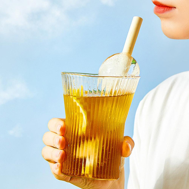 3Pcs Creative Popsicle Ice Mold with Straw Haws Shape Ice Cream Mold Refrigerator Ice Cube Tray for Homemade DIY Desserts Cocktail 