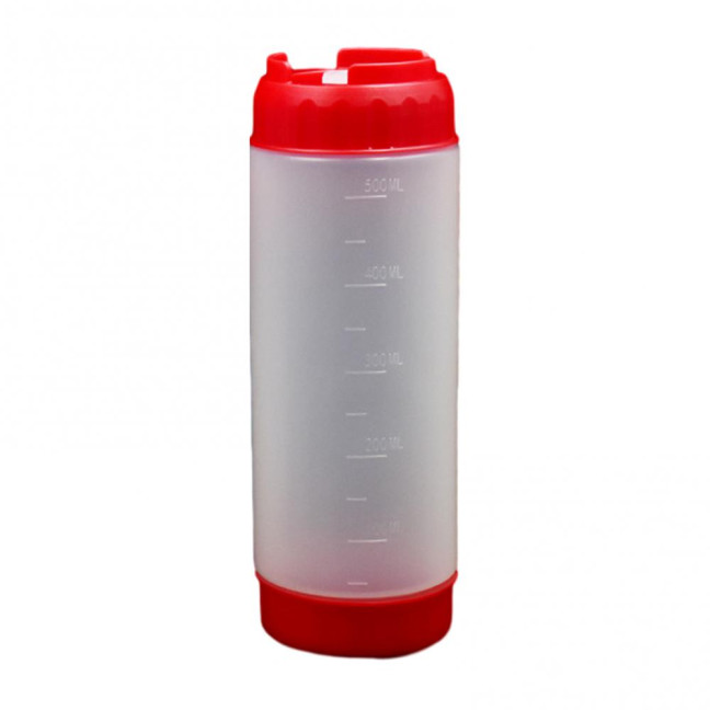 Honey Dispenser Squeeze Bottle BPA-Free Salad Dressing Dispenser Reusable Syrup Container for Portion Control