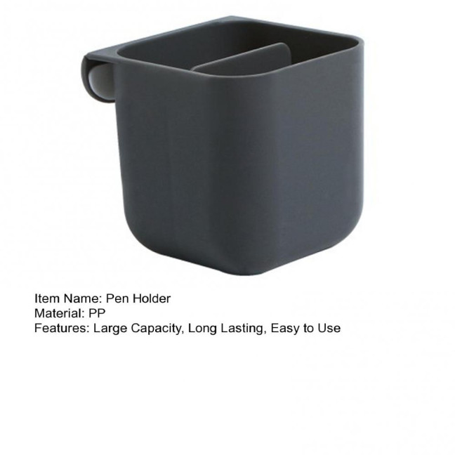 Desktop Storage Box Pen Holder Large Capacity Self Adhesive Simple Installation Pencil Storage Box Table Stationery Organizer