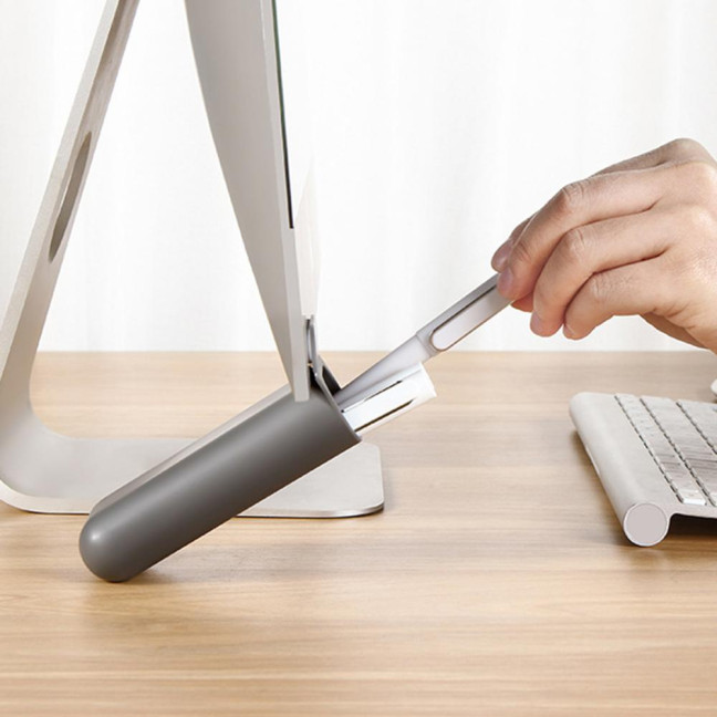 Desktop Storage Box Pen Holder Large Capacity Self Adhesive Simple Installation Pencil Storage Box Table Stationery Organizer