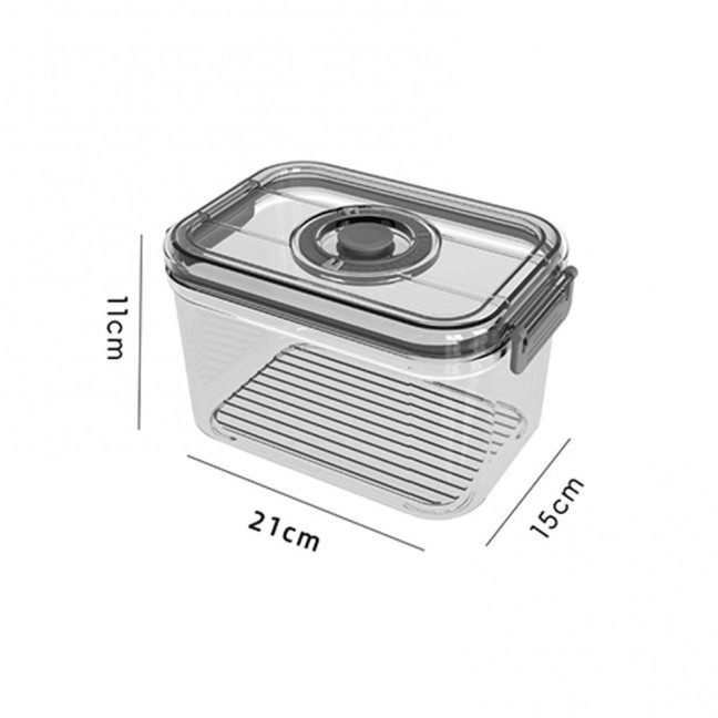 Bread Box Large Capacity Airtight Storage Container with Lid Time Recording Dial Bread Loaf Container Food Storage Organizer for Kitchen Counter 