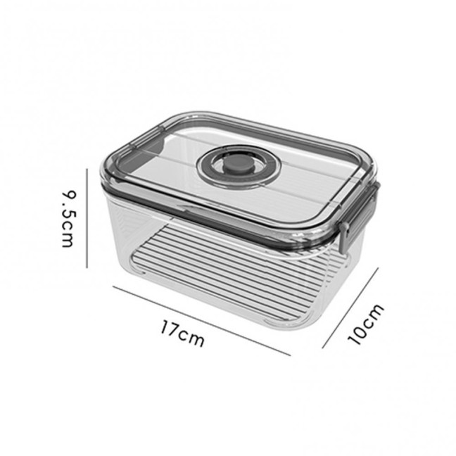 Bread Box Large Capacity Airtight Storage Container with Lid Time Recording Dial Bread Loaf Container Food Storage Organizer for Kitchen Counter 