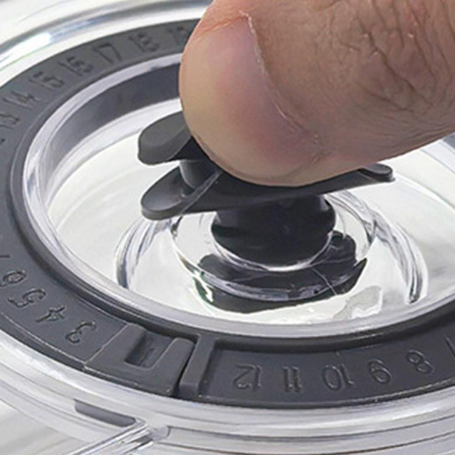 Bread Box Large Capacity Airtight Storage Container with Lid Time Recording Dial Bread Loaf Container Food Storage Organizer for Kitchen Counter 