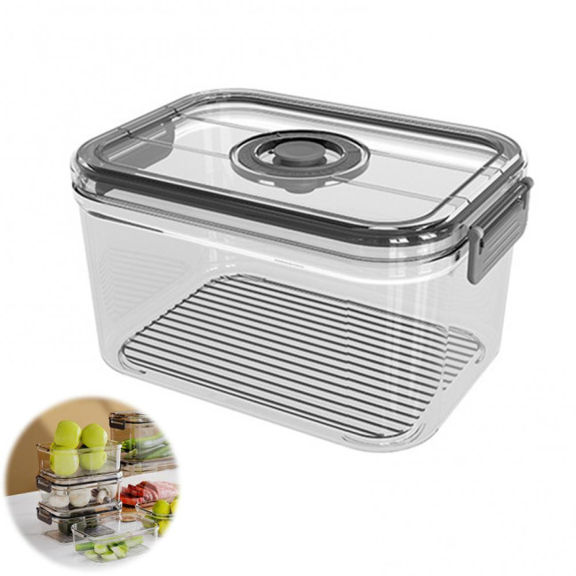 Bread Box Large Capacity Airtight Storage Container with Lid Time Recording Dial Bread Loaf Container Food Storage Organizer for Kitchen Counter 