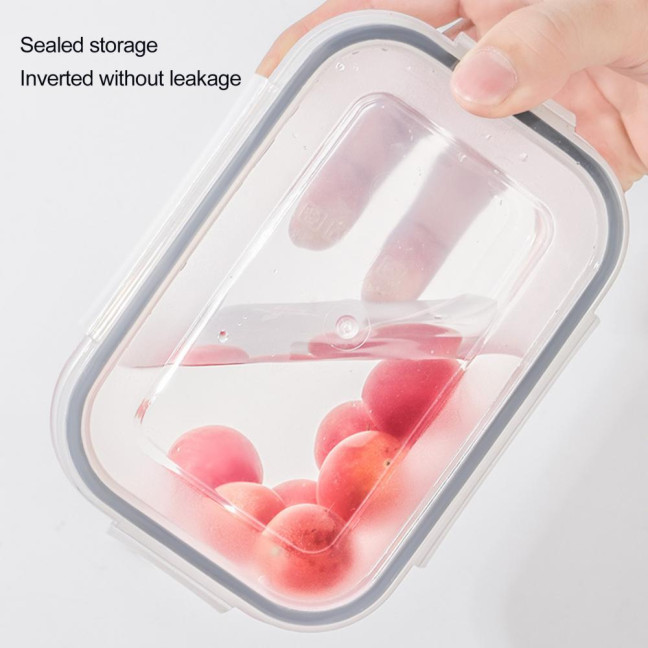 1/3Pcs Transparent Storage Box with Removable Colander Large Capacity Double Layer Vegetable Washing Bowl Fruit Storage Container