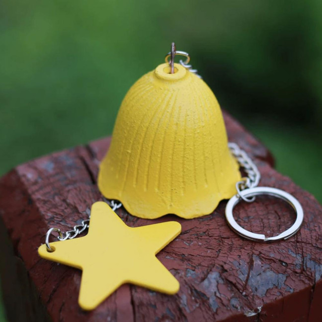 Metal Wind Chime Hanging Bell with Star Pendant Retro Style Wind Chime Hanging Decoration for Outdoor Garden And Balcony