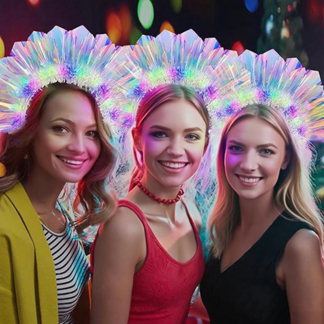 LED Glowing Headband with 3 Flash Modes Luminous Film Material Lighted Festival Headwear Parties Festivals Birthdays Decor LED Glowing Headband with 3 Flash Modes Luminous Film Material Lighted Festival Headwear Parties Festivals Birthdays Decor