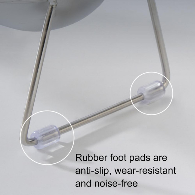 Stainless Steel Elevated Cat Bowl Tilted Raised Cat Bowl with Metal Stand Pet Feeding Dish to Prevent Fatigue for Indoor Cat And Dog